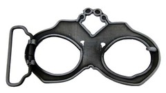 Men Handcuffs Belt Buckle Hand Cuff Rock Skull Seleton Antique Metal Halloween