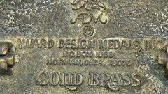 Award Design Medals Belt Buckle Mens Gold Article II Right To Bear Arms Eagle