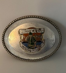 Belt Buckle Vietnam Veteran