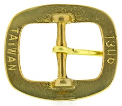 Solid Brass Belt Buckle