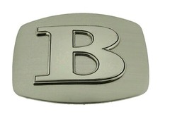 Initial B Letter b Belt Buckle New Men Women Western Really Cowboy Silver Metal