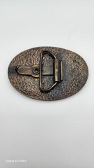 Bronze Tone Eagle USA Bicentennial 1776-1976 Metal Clip Buckle Patriotic