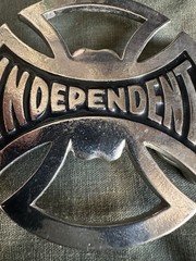Independent Truck Company Skate Belt Buckle Metal Skateboard Bottle Opener Indy