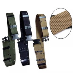 Casual Military MOLLE Tactical Belt Quick Release Buckle Lightweight Hiking Belt