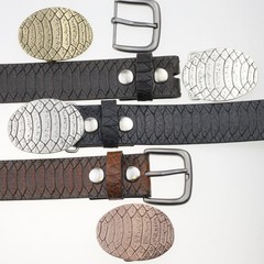 Croc Belt Buckle – Rustic Statement Accessory, Western & Vintage Style