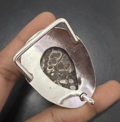 Turritella Agate Gemstone 925 Sterling Silver Handmade Belt Buckles Gift For