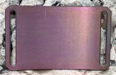 GRIP6 BELT BUCKLE – TITANIUM CONTOUR in LIGHT PURPLE – WOMEN / MEN 1.5 INCH WIDE