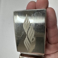Nexbelt Belt Buckle Silver GRAY Waved Buckle only Ratchet System