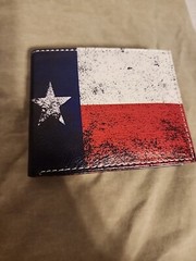 TEXAS Theme Belt Buckle, Bolo Tie, & Billfold Wallet Mens Accessories Lot *NICE*