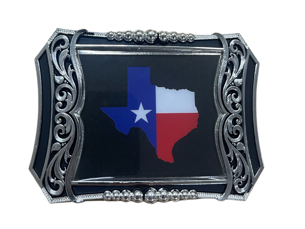 Texas State Belt Buckle Flag Cowboy Rodeo Western Fashion Star Hebillas Vaqueras