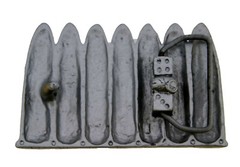 belt buckles lot 6 pieces Collection High Quality Men Vintage Bullets Amo Army