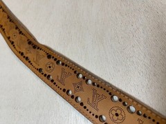 Louis Vuitton Pre-Owned Monogram Perforated Belt