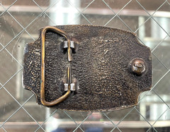 Lot Of 4 Vintage Buckles: Raintree 3D Big Horn Ram-Chambers Rodeo-2nd Amend-Semi