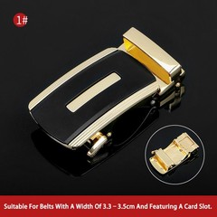 Alloy Belt Buckle Adjustable Automatic Buckle Fashion Belt Replacement Buckle