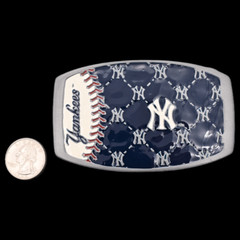 New York Yankees MLB Major League Baseball Team Belt Buckle (New Old Stock)