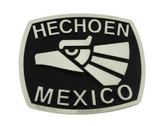12 Pcs Mexican Flags Azteca Calander Malverde Saint Hecho En Mexico Belt Buckles