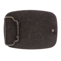 Women&rsquo;s or Men&rsquo;s Rectangular Plain Belt Buckle – Multi Color Options