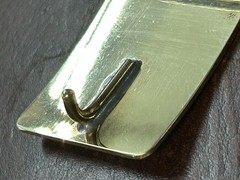 Dragon Brass Belt Buckle Western Cowboy With Initials ST Engraved