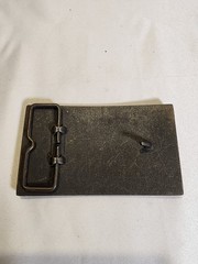Vintage My Cold Dead Fingers Belt Buckle – 2nd Amendment Gun Rights Brass Tone