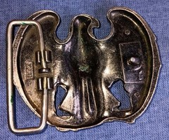 Vtg Bald Eagle Belt Buckle America USA July 4th Patriotic Fredom Western