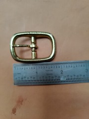 12 Brass Finish BELT STRAP BUCKLES FITS 3/4 » Belt or Strap *NEW*