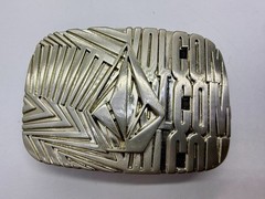 Volcom Skateboard Surfer Board Sports Apparel Advertising Promo 90s Belt Buckle