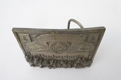 Markatron Reproduced by Arrangement Anheuser-Busch T-169 Budweiser Belt Buckle