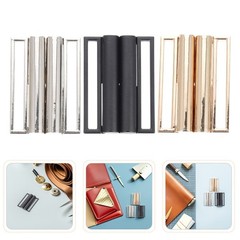 3Pcs Reusable Zinc Alloy Metal Belt Buckles for Clothing Adjustable Waist Straps