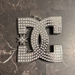 Insanely Rare DC Shoes Rhinestone Belt Buckle