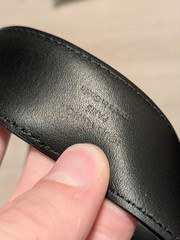 Louis Vuitton Pre-Owned Monogram Eclipse Suntulle Belt