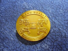 John Deere Vintage Two-Cylinder Farm Tractors Limited Edition Belt Buckle