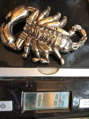 Large Heavy Duty Monster Scorpion Belt Buckle