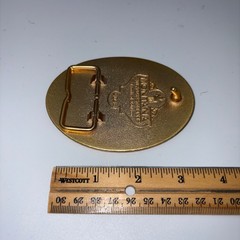 Montana Silversmiths Pendleton Whisky Buckle Limited Edition Let&rsquo;er Buck Gold