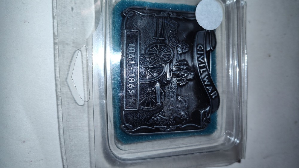 American Civil War 1861-1865 Pewter Metal Belt Buckle Century Company NEW