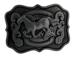 Horse Belt Buckle Western New Men Women Cowgirl Cowboy Rodeo Texas Style Metal