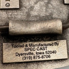 John Deere Engine Parts Belt Buckle 1996 Spec Cast Limited Edition 1751/2000 USA