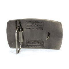 Case IH Logo Western Style Metal Belt Buckle with Hook Style Closure ZJD608