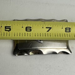 VTG NATIVE AMERICAN Horse Head belt buckle ARROWHEAD western INDIAN Metal cowboy