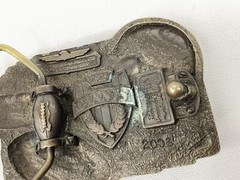 Vintage New York Giants Belt Buckle 2003 NFL 🇺🇸 Officially Licensed Product