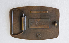 Americana Halliburton Services Jimm Watson 1976 Belt Buckle