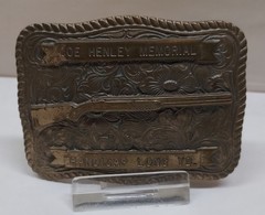 JOE HENLEY MEMORIAL – HANDICAP LONG YD. – shooting – BELT BUCKLE – listing #9558