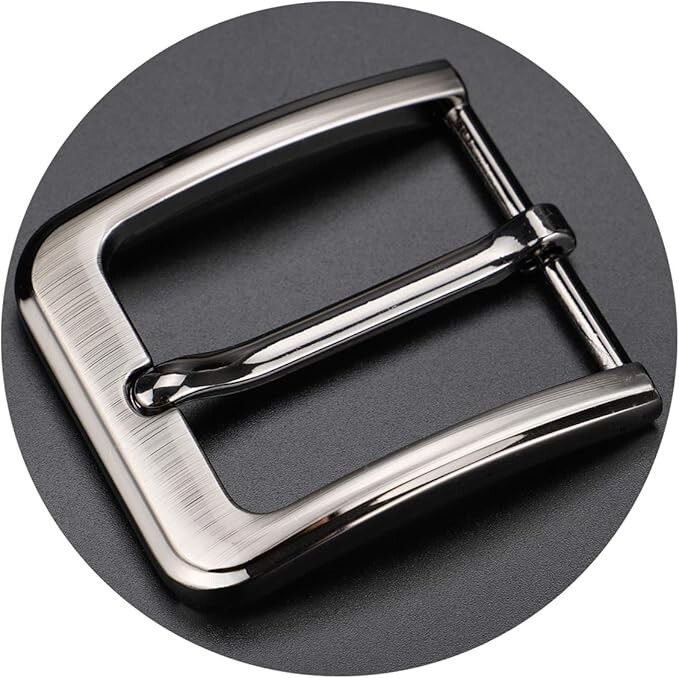 1.5 Inches (38-40 Mm) Belt Buckle Single Prong Square Replacement Buckle for Men