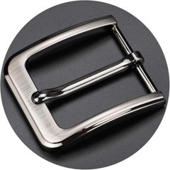 1.5 Inches (38-40 Mm) Belt Buckle Single Prong Square Replacement Buckle for Men
