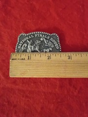 National Finals Rodeo Hesston 1985 NFR Adult Cowboy Buckle