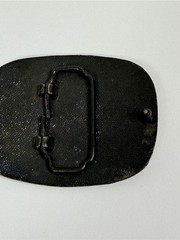 Vintage Cowboy Humor Belt Buckle “Got Ta Love It” Western Novelty Brass Cowboy