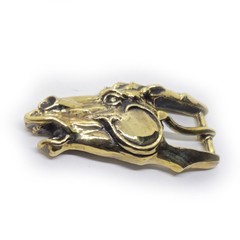 Horse Head Bronze Belt Buckle