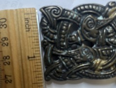 Metal Celtic Knot Belt Buckle