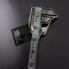 Famous Stars & Straps Belt Buckle F Logo Silver Tone NWT Y2K Skate Streetwear