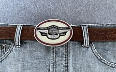 95 Years Of Great Motorcycles Harley-Davidson Belt Buckle