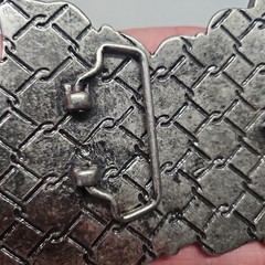 Vintage MMA UFC TAPOUT Belt Buckle Heavy Metal Skulls Graveyard Belt Buckle
